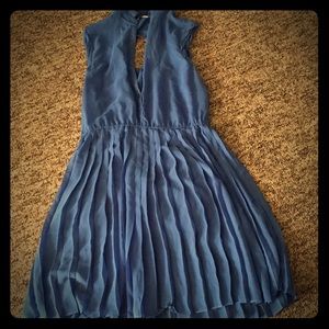 blue a&e dress